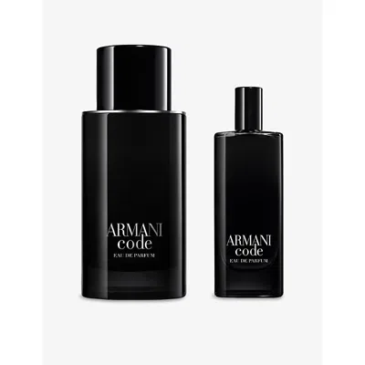 Giorgio Armani Womens Code Homme Eau De Parfum Gift Set In Black