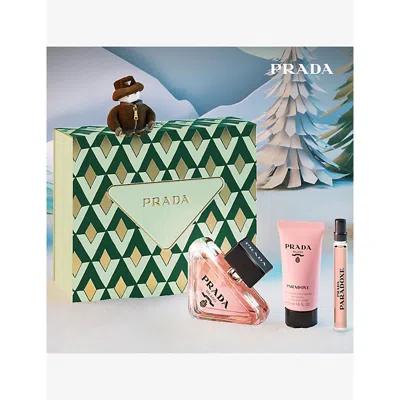 Prada Womens Paradoxe Eau De Parfum And Body Lotion Gift Set