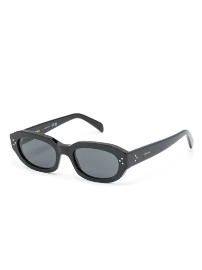 Celine Men Black Frame 58 Occhiali In Black
