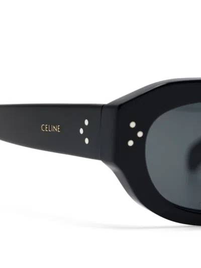Celine Men Black Frame 58 Occhiali In Black