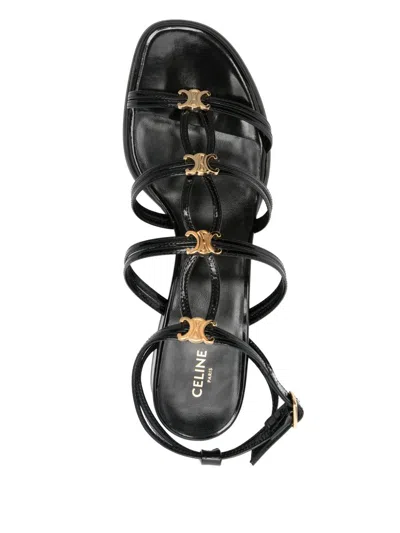 Celine Women Clemence T 40 Sandalo Con Tacco In Multicolor