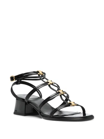 Celine Women Clemence T 40 Sandalo Con Tacco In Multicolor