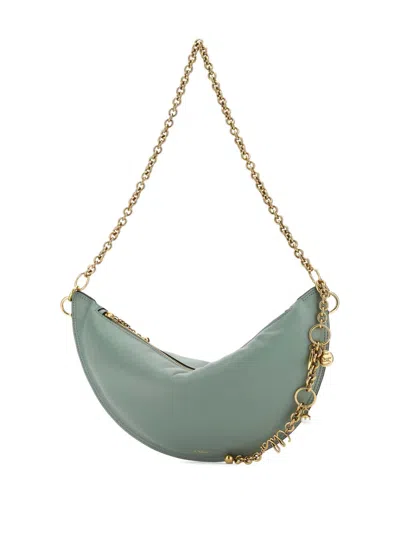 Chloé Chlo Sea Green Nappa Leather Chloe Icons Shoulder Bag In Green