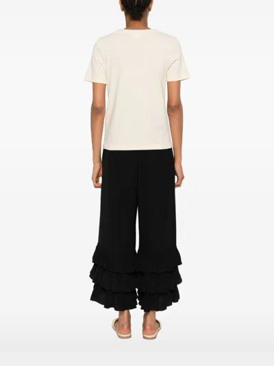 Chloé Baby Fit Logo T-shirt In Cotton Jersey In Multi