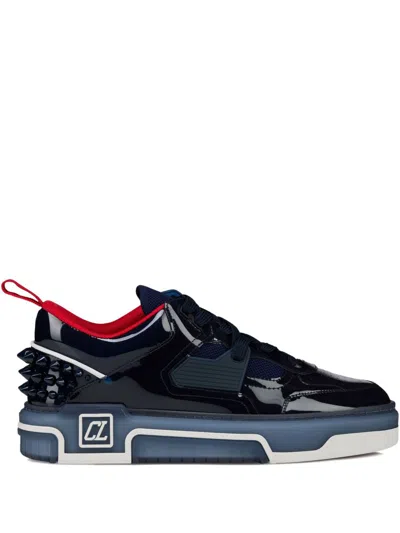 Christian Louboutin Men Astrocool Borchie Dietro Sneaker In Black