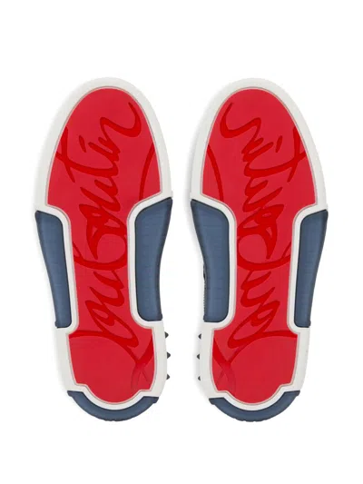 Christian Louboutin Men Astrocool Borchie Dietro Sneaker In Black