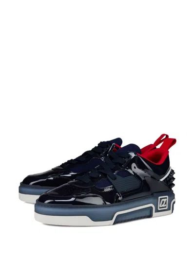 Christian Louboutin Men Astrocool Borchie Dietro Sneaker In Black