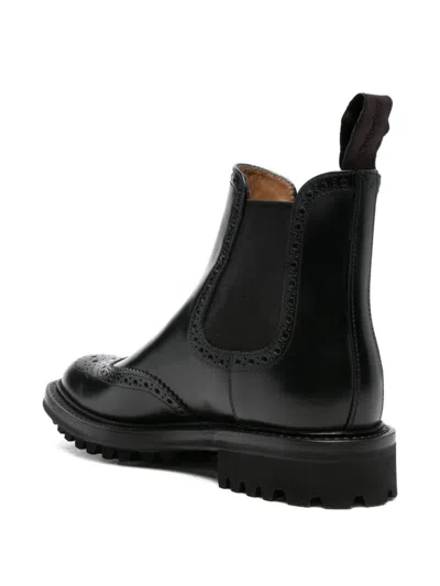 Church's Leather Chelsea Boots In Black