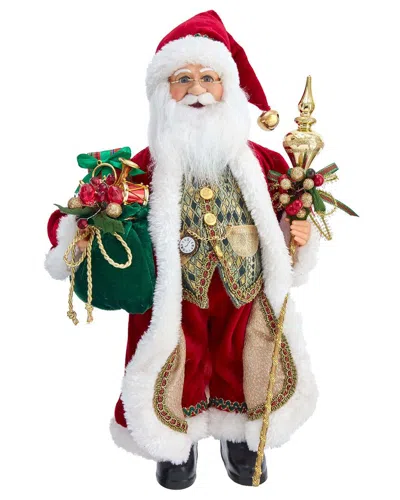 Kurt Adler Kringle Klaus Santa In Multi