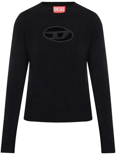Diesel M-areesa Sweater In Black