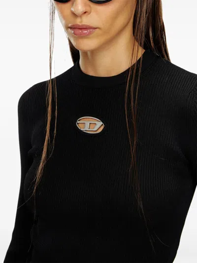 Diesel Long Sleeve Sweater In Multi