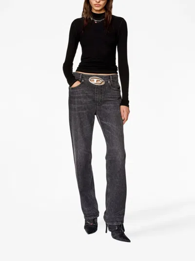 Diesel "t-mokky" Sweater In Black