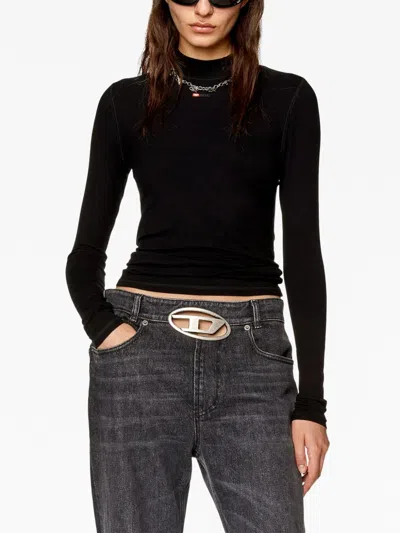 Diesel "t-mokky" Sweater In Black
