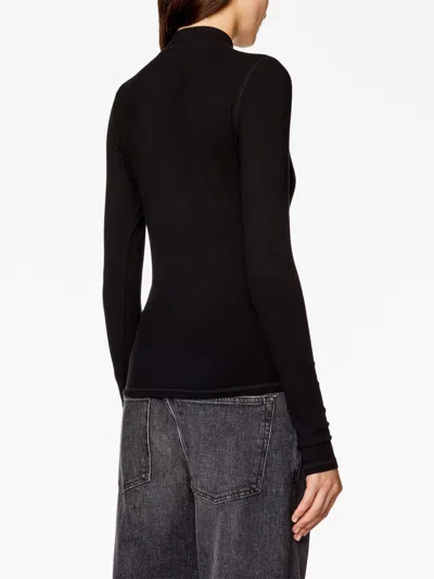 Diesel "t-mokky" Sweater In Black