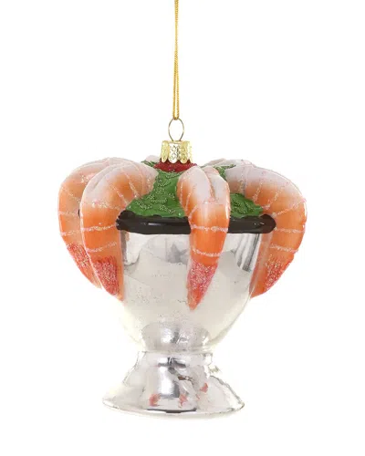 Cody Foster & Co. Shrimp Cocktail Ornament In Multi
