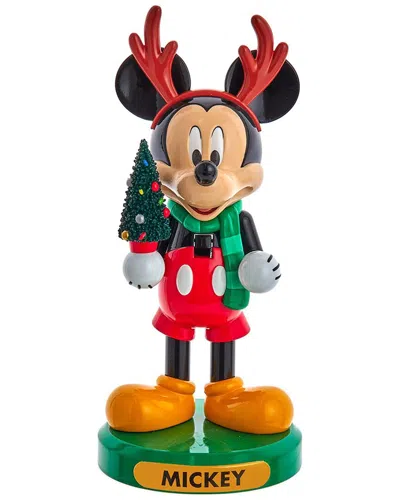 Kurt Adler 6-inch Disney© Mickey Mouse With Tree Nutcracker In Multi