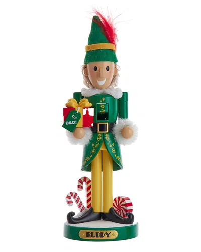 Kurt Adler 10.5-inch Elf The Movie Nutcracker In Multi