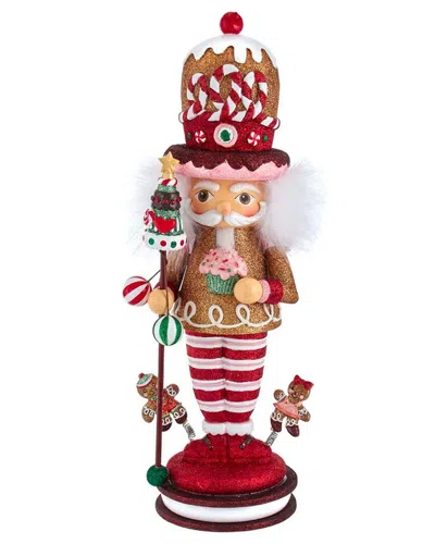 Kurt Adler 14-inch Hollywood Dog House Hat Nutcracker In Multi