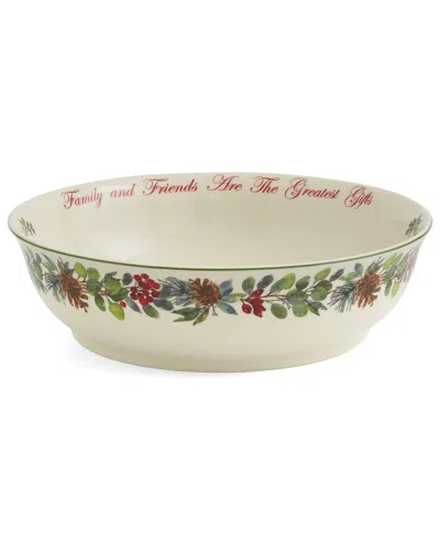 Spode Christmas Tree Annual Serving Bowl 2022 In Multi