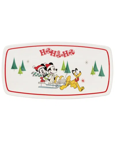 Lenox Disney Holiday Hors D'oeuvres Tray In Multi