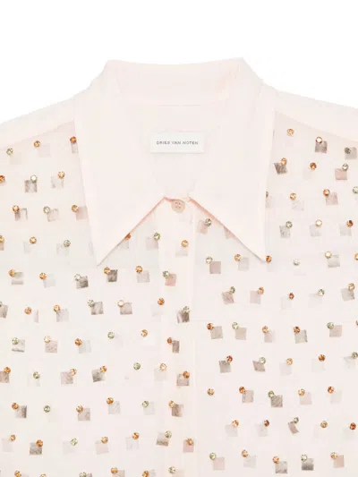 Dries Van Noten Women Chowy Embroidered Shirt In Multi