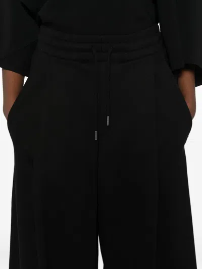 Dries Van Noten Pleated Drawstring Track Pants In Multi