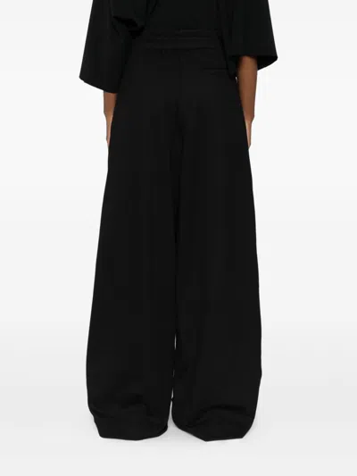 Dries Van Noten Pleated Drawstring Track Pants In Multi