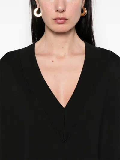 Dries Van Noten Hann 1610 W. K.sweater In Black