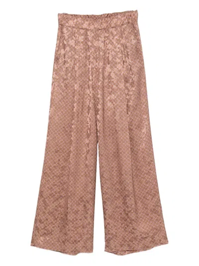 Dries Van Noten Women Pila Cotton Trousers In Multi