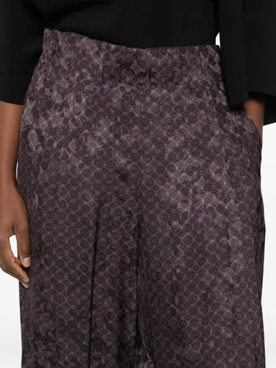 Dries Van Noten Wide-leg Casual Pants In Multi