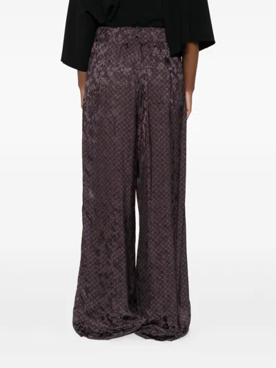 Dries Van Noten Wide-leg Casual Pants In Multi