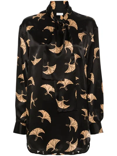 Dries Van Noten Women's 00970 Calmo Shirt In Black