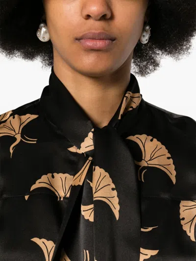 Dries Van Noten Women's 00970 Calmo Shirt In Black