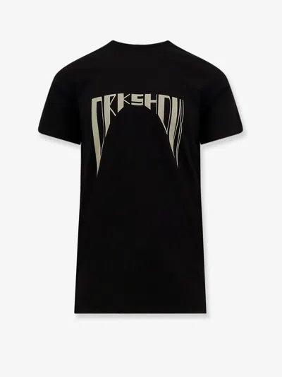 Drkshdw Men Level Organic Cotton T-shirt In Black