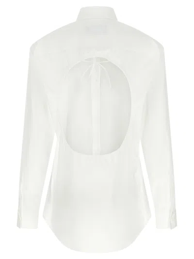 Dsquared2 Better Collaboration Long Sleeve Shirt In White