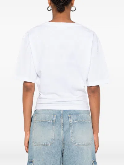 Dsquared2 Vaquera Breezy Fit Jersey T-shirt In White