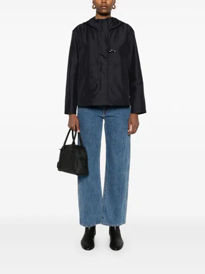 Fay Short Parka In Black