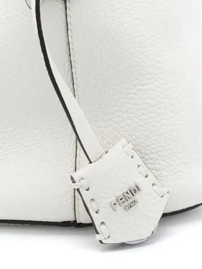 Fendi By The Way Large Leather Handbag In Multi