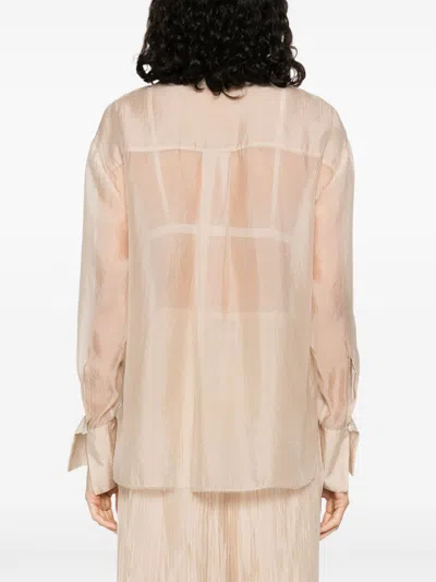 Forte Forte Organze Shirt In Nude