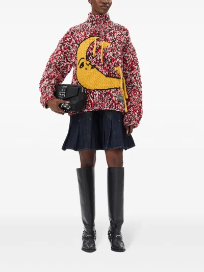 Ganni Chamber Bag "bucky" In Black