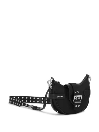 Ganni Our Legacy White Merino Wool Sweater In Black