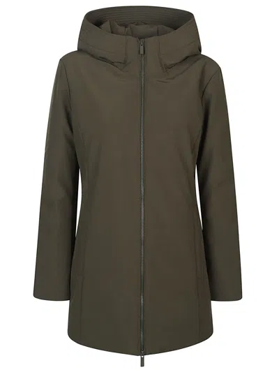 Woolrich Coat  Woman Color Green In Green