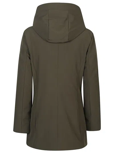 Woolrich Coat  Woman Color Green In Green