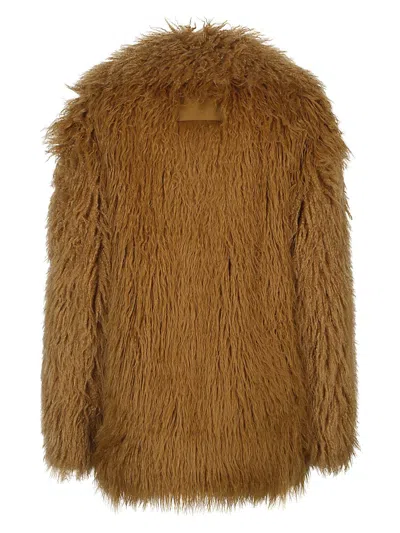 Patrizia Pepe Peacoat In Animal Print