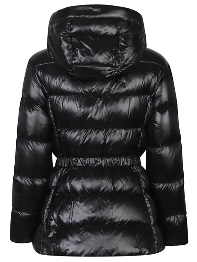Herno Ultralight Nylon Down Jacket With Drawstring Waist In Multi