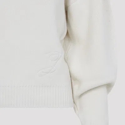 Jacquemus Jersey "ball" In White