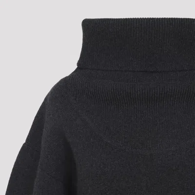 Jacquemus La Maille Pallone In Wool In Black