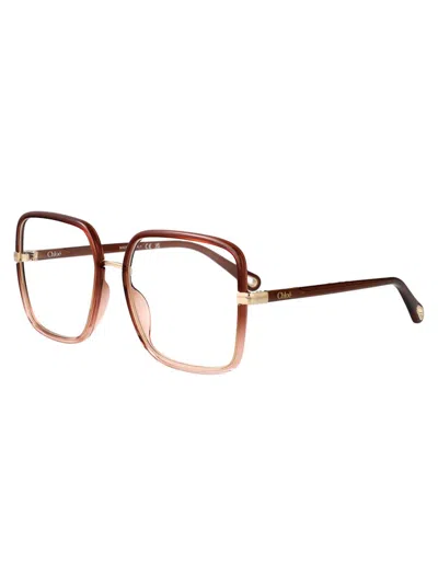 Chloé Ch0338o Glasses In Brown