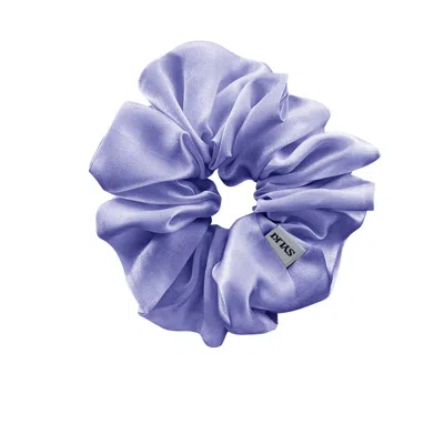 Sylki Women's Silk Scrunchies - Purple In Purple