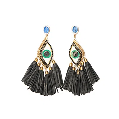 Sr By Sonali Raman Women's Black / White Nazar Black In Multi